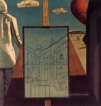 el doble sueño de la primavera 1915 Giorgio de Chirico Surrealismo metafísico Pinturas al óleo